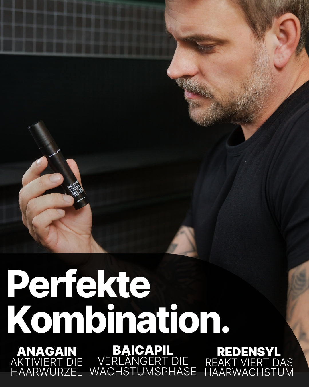 Hair Growth Activator Serum zur Förderung von natürlichem Haarwachstum und zur Reduzierung von Haarausfall bei dünnem Haar