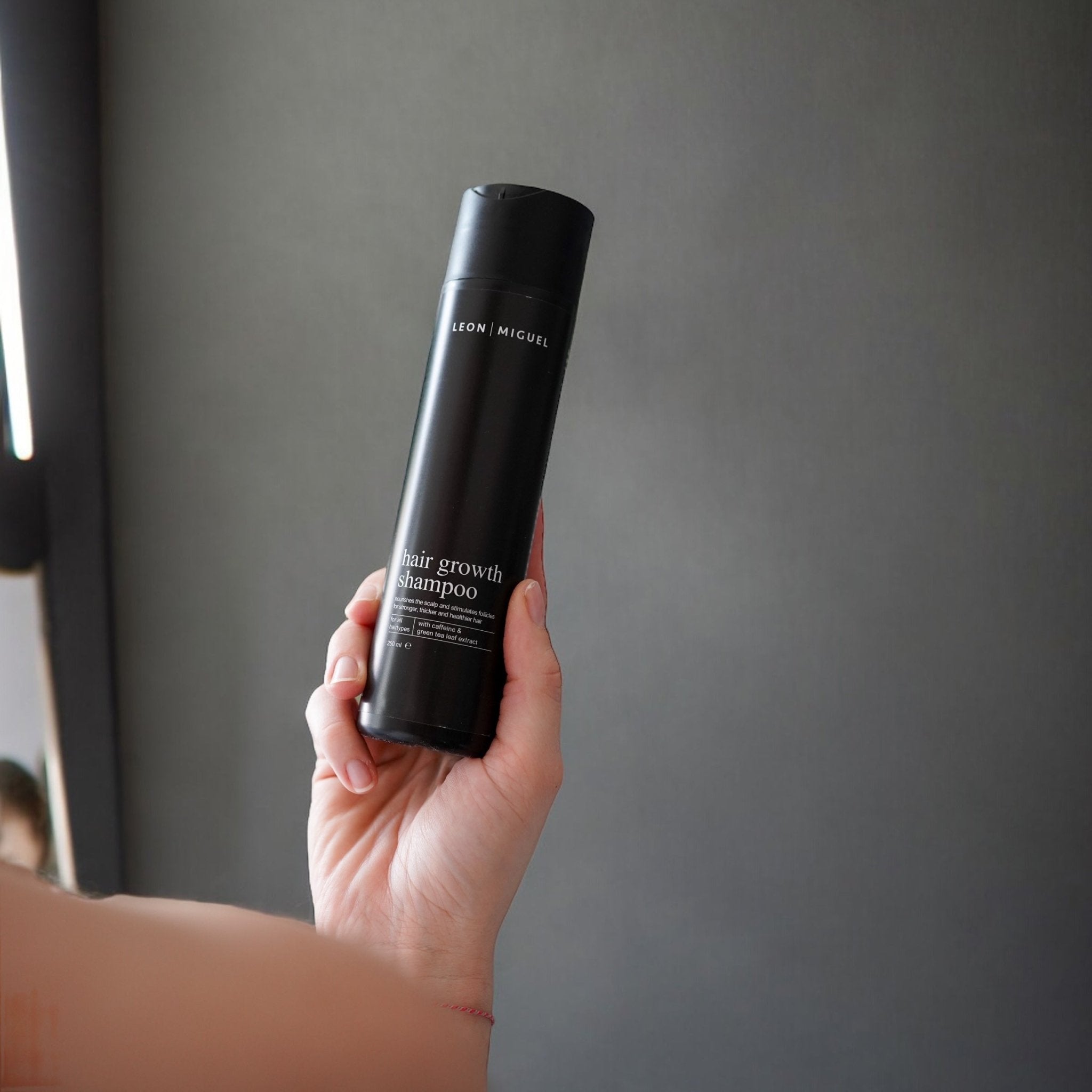 champú para el crecimiento del cabello - LEON MIGUEL