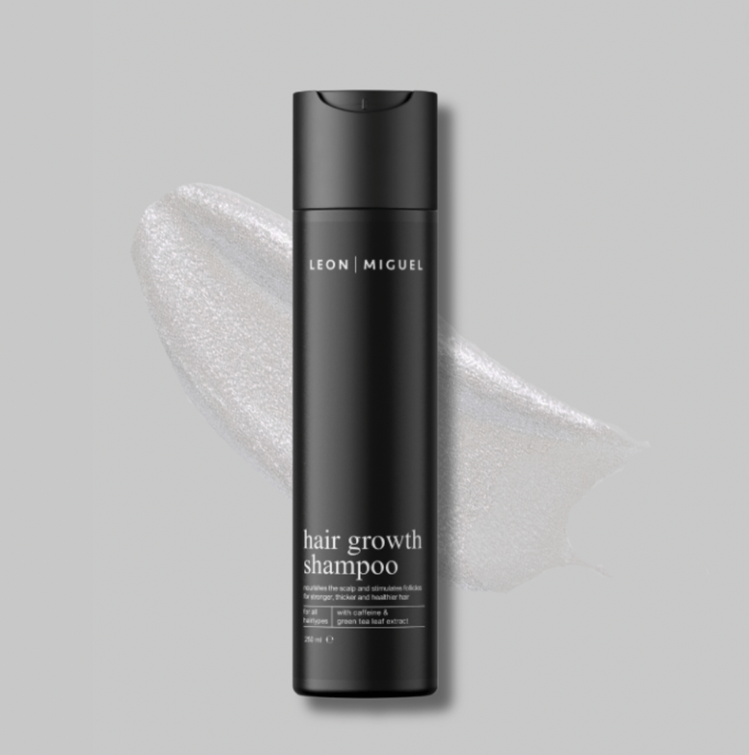 champú para el crecimiento del cabello - LEON MIGUEL