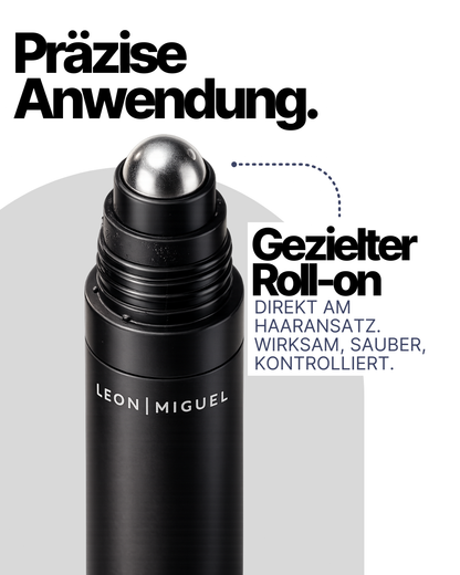 Vorher Nachher Ergebnis mit dem Hair Growth Activator zur sichtbaren Verbesserung von Haarwachstum und Haardichte