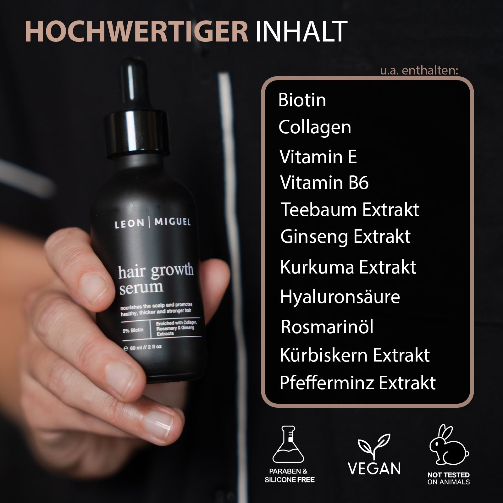 hair growth serum - LEON MIGUEL