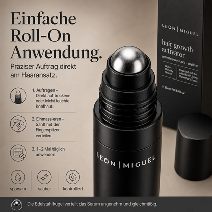 LEON MIGUEL Hair Growth Activator Pflegeprodukt für dichter wirkendes Haar